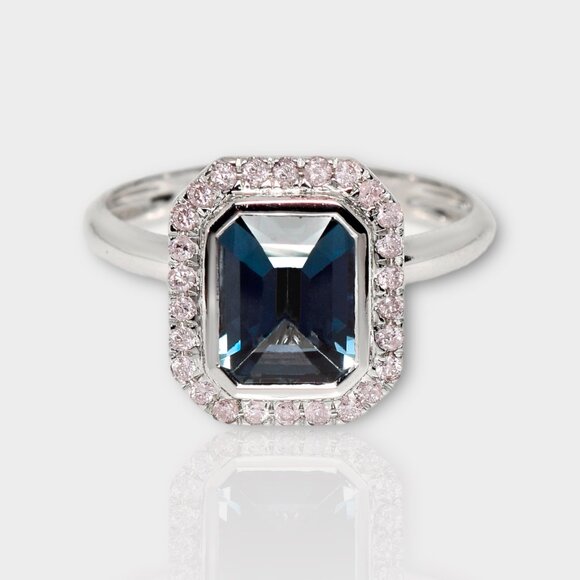 Black Spinel Ring - Picture 2 of 7